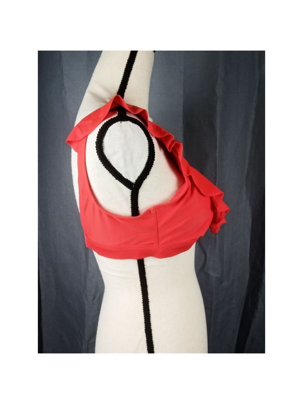 Time and Tru orange bikini top, size M - Picture 2 of 5